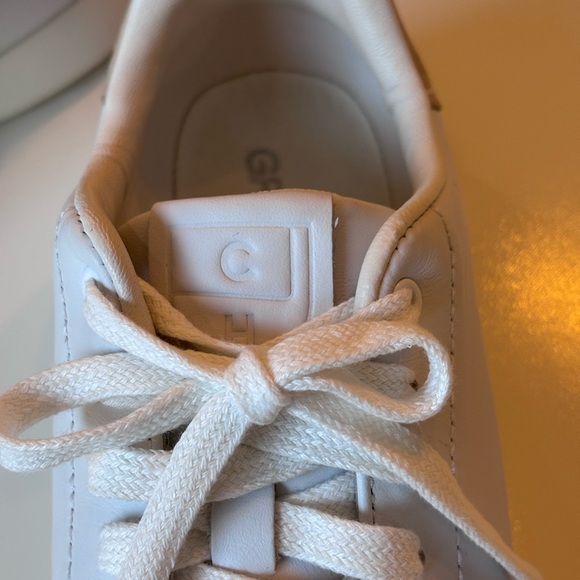 Cole Haan GrandPro Women’s Size 7B White Lace-Up Tennis sneakers, No Box - Picture 4 of 14